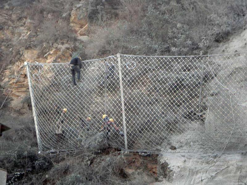 邊坡錨固防護網 邊坡錨固防護網